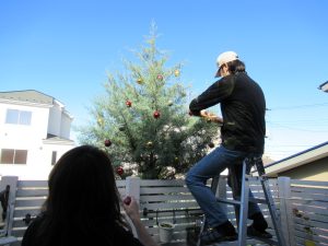 いよいよクリスマス・・・の準備