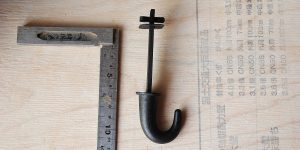 釜蛭釘(かまひるくぎ)の取り付け方 ~茶室づくり
