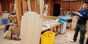 [家づくりblog] nokkaでmokkaテーブル製作中