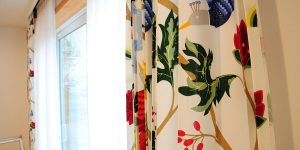 [家づくりblog] borasのカーテン＆nokkaの家具