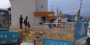 [koagariのある家] 地鎮祭（地を鎮める）