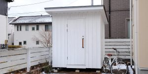 Ｉさんの物置小屋づくり