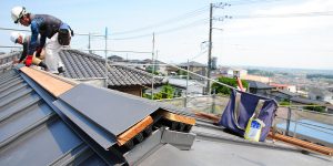 [そら景色が広がる家]　屋根はトップで決まります。