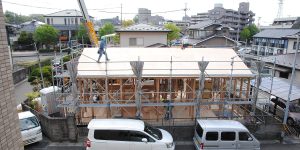 [平屋のThis Is Me]　今日は上棟☆ハレノヒ（その２）