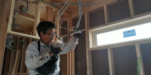 [平屋のThis Is Me]　外断熱工事＆電気工事の様子