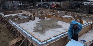 [平屋のThis Is Me]　基礎工事の様子（その2）